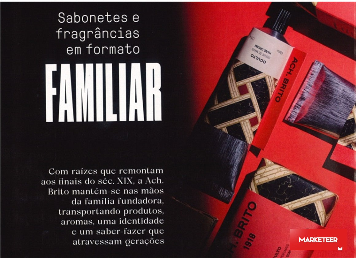 Sabonetes e fragrâncias em formato FAMILIAR