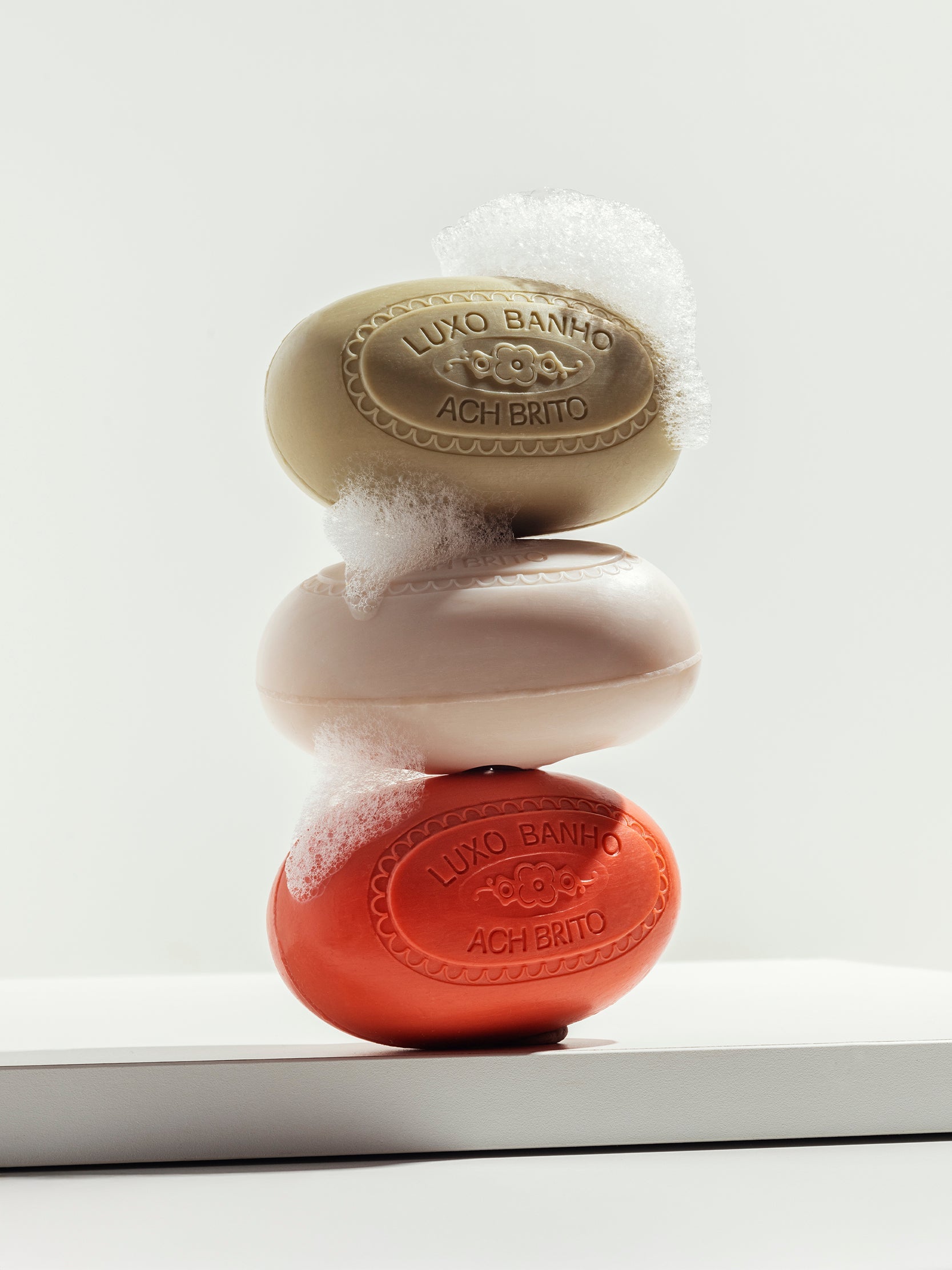 LUXO-BANHO LIME BASIL SOAP 350g