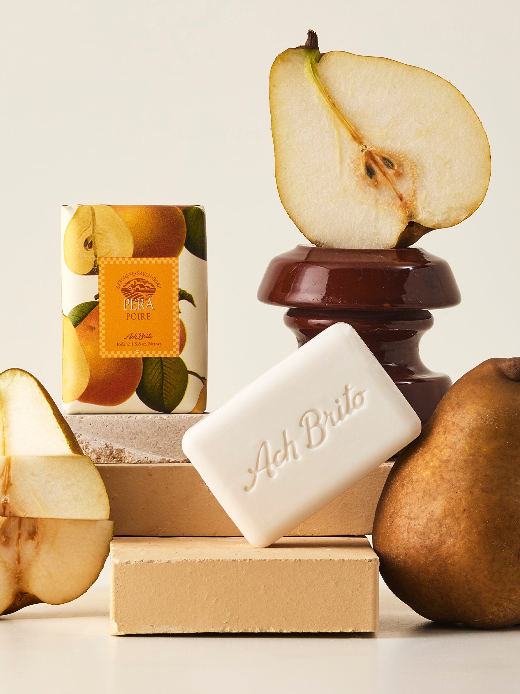 FRUTOS E LEGUMES PÊRA SOAP 160g