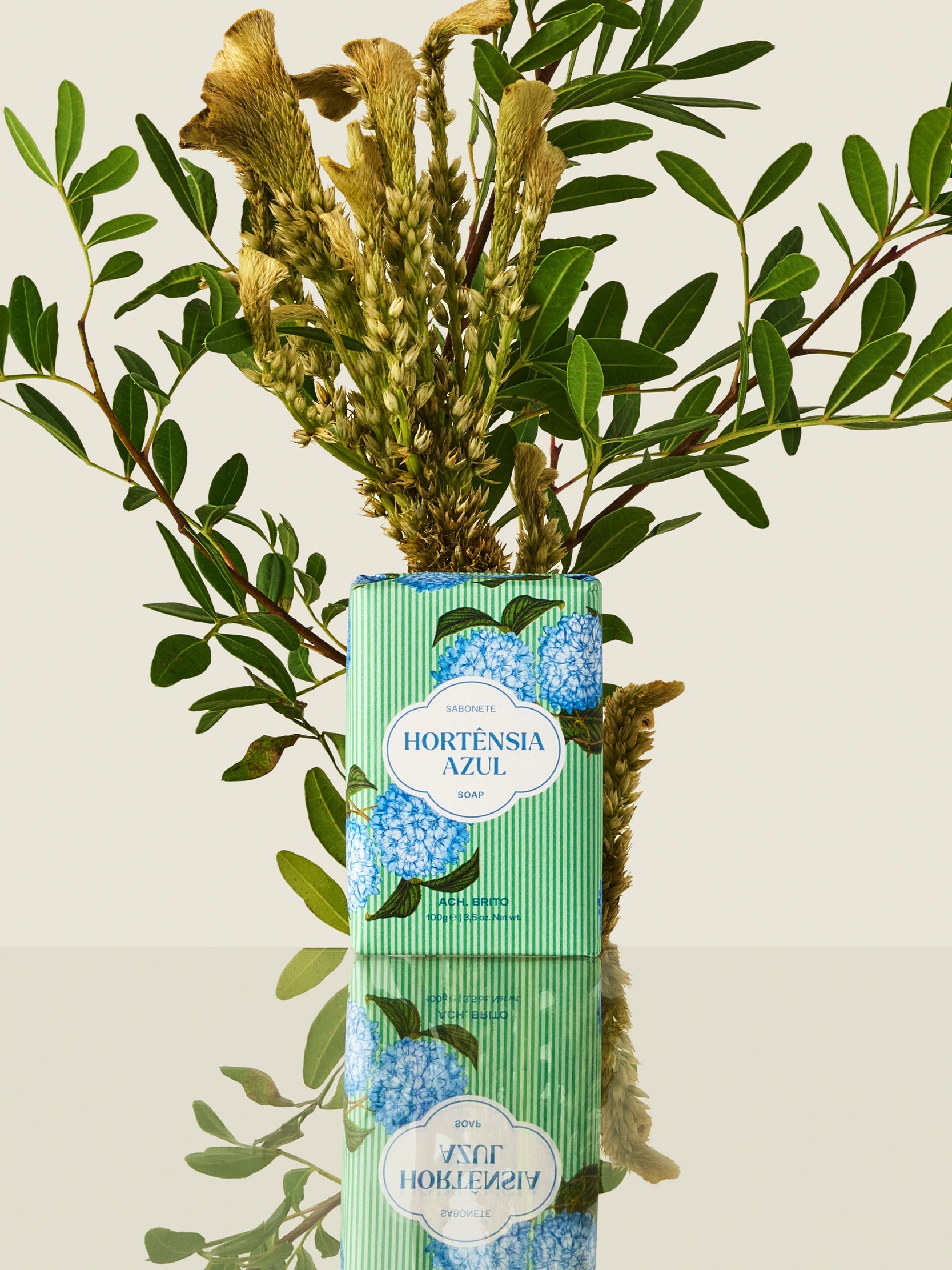 FLORES HORTÊNSIA AZUL SOAP 100g