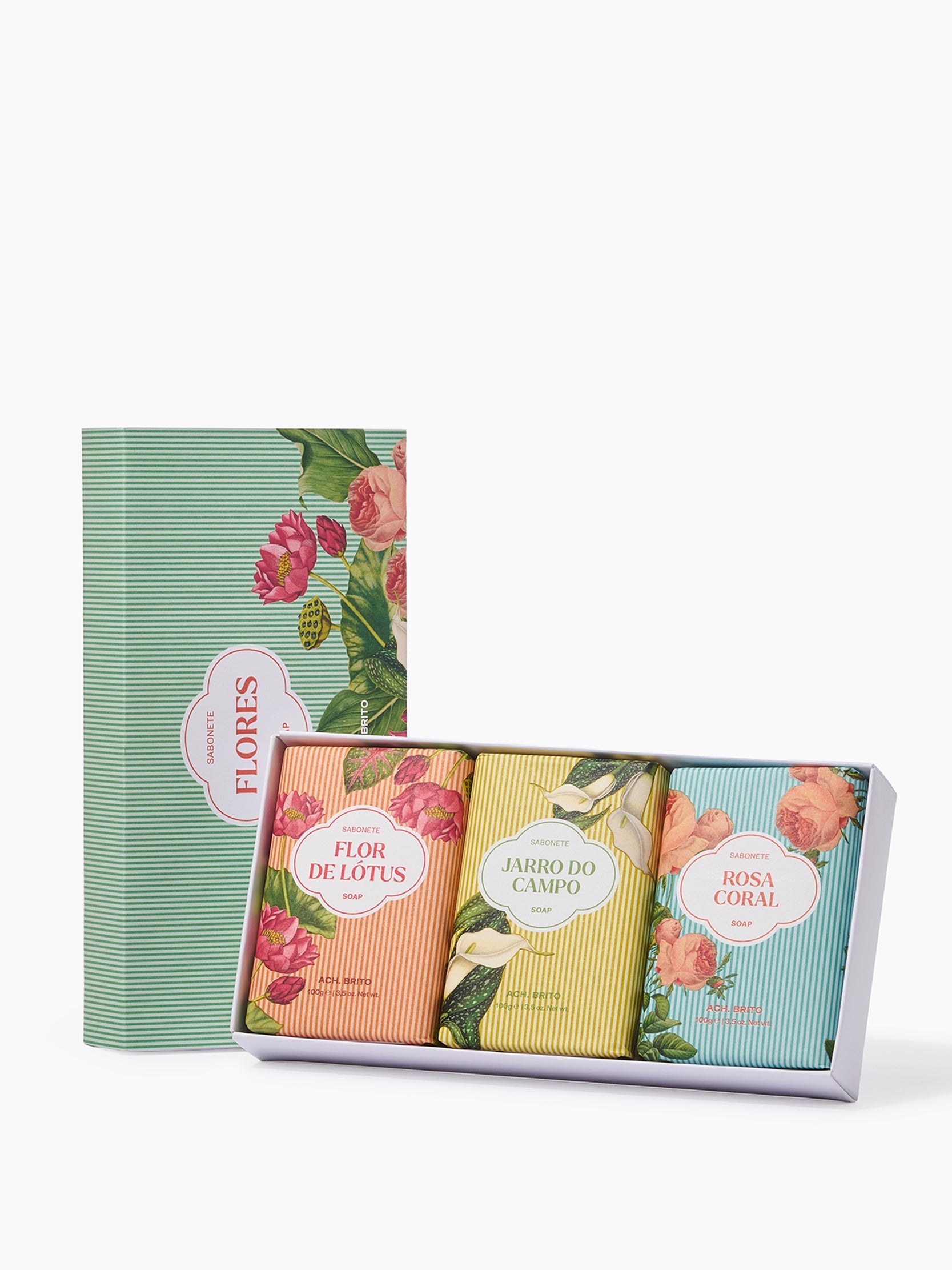 FLORES SOAP BOX 3x100g