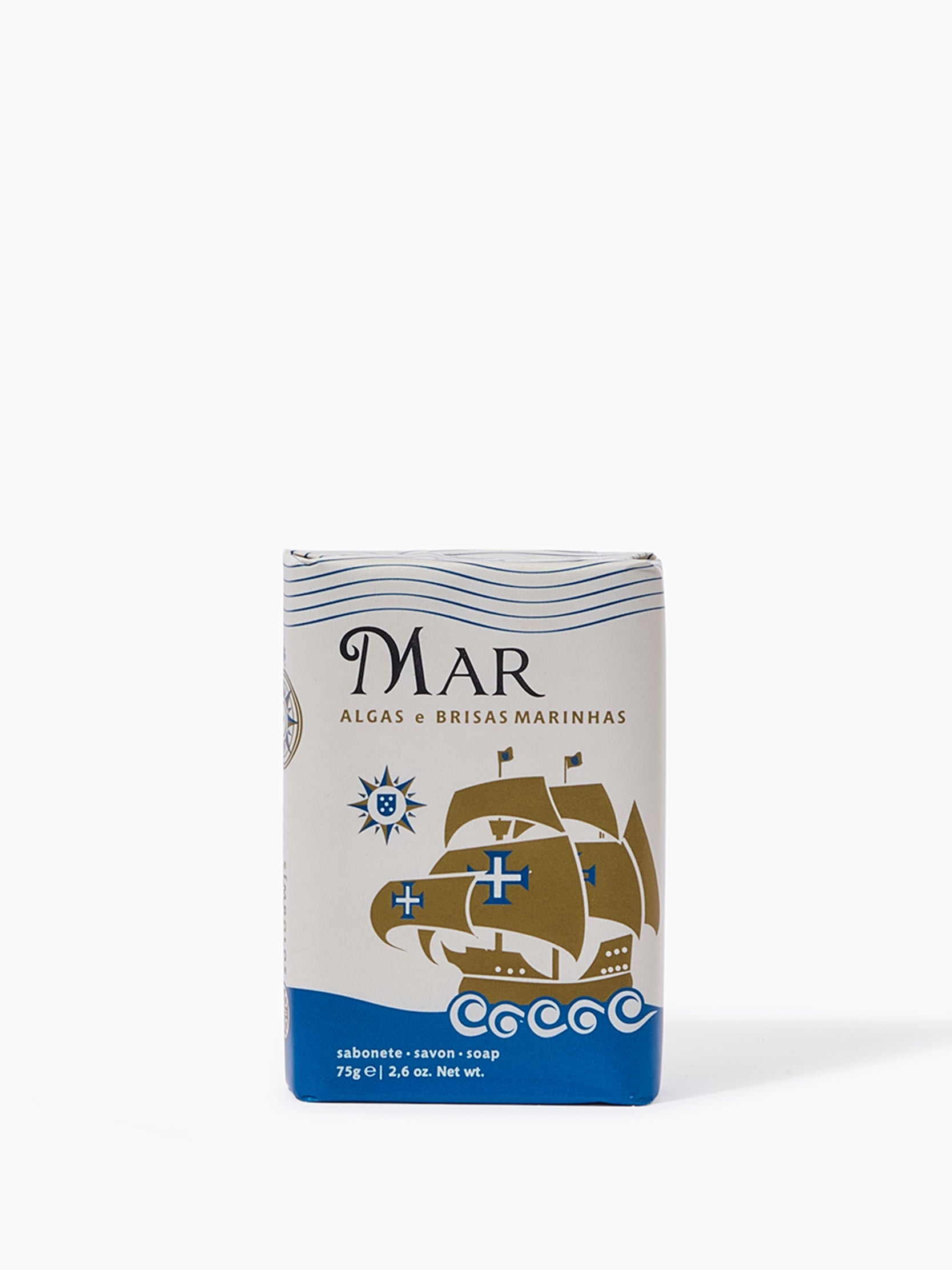 SÍMBOLOS LUSITANOS MAR SEAWEED AND SEA SALT SOAP 75g