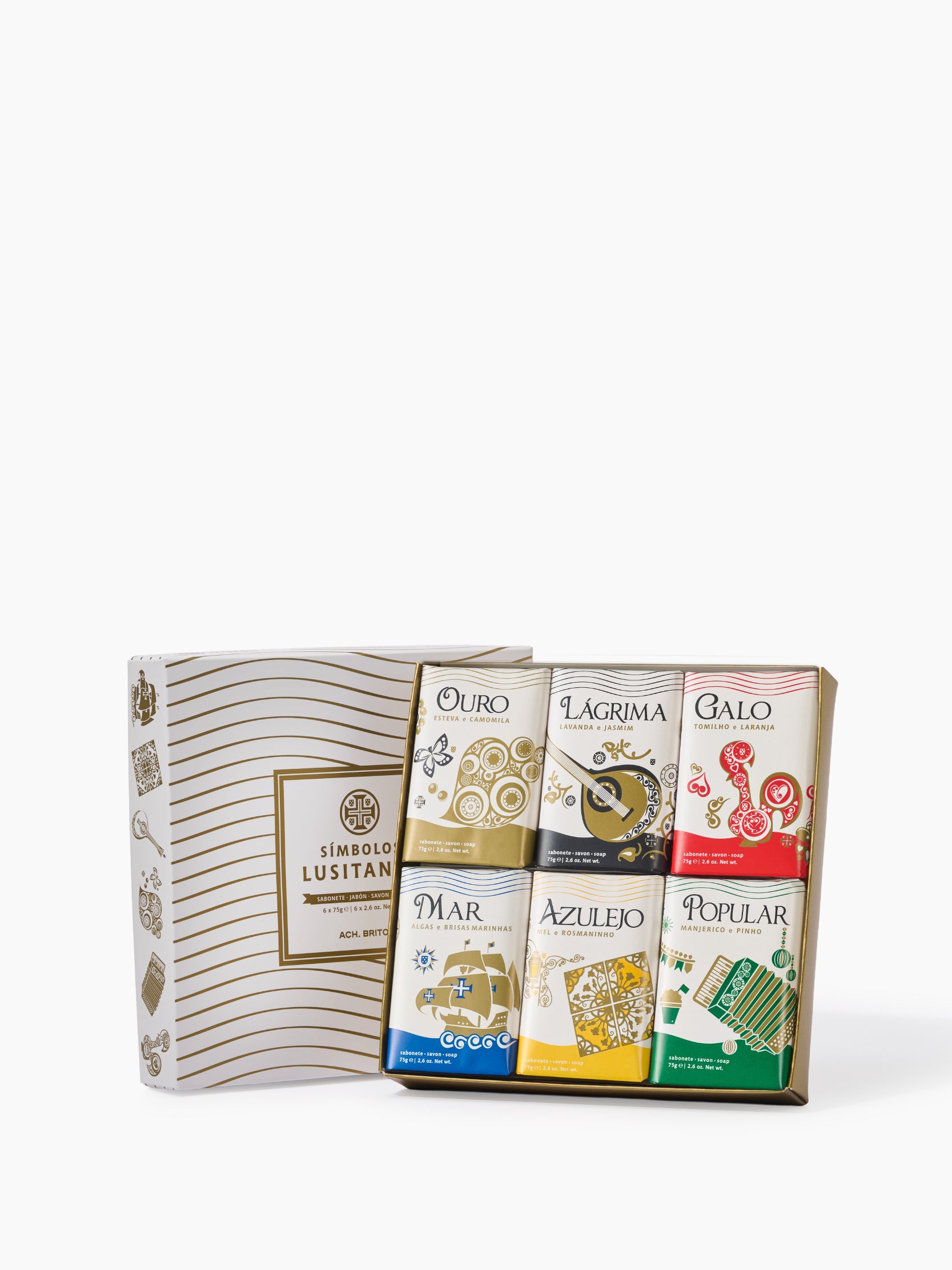 SÍMBOLOS LUSITANOS SOAP BOX 6x75g