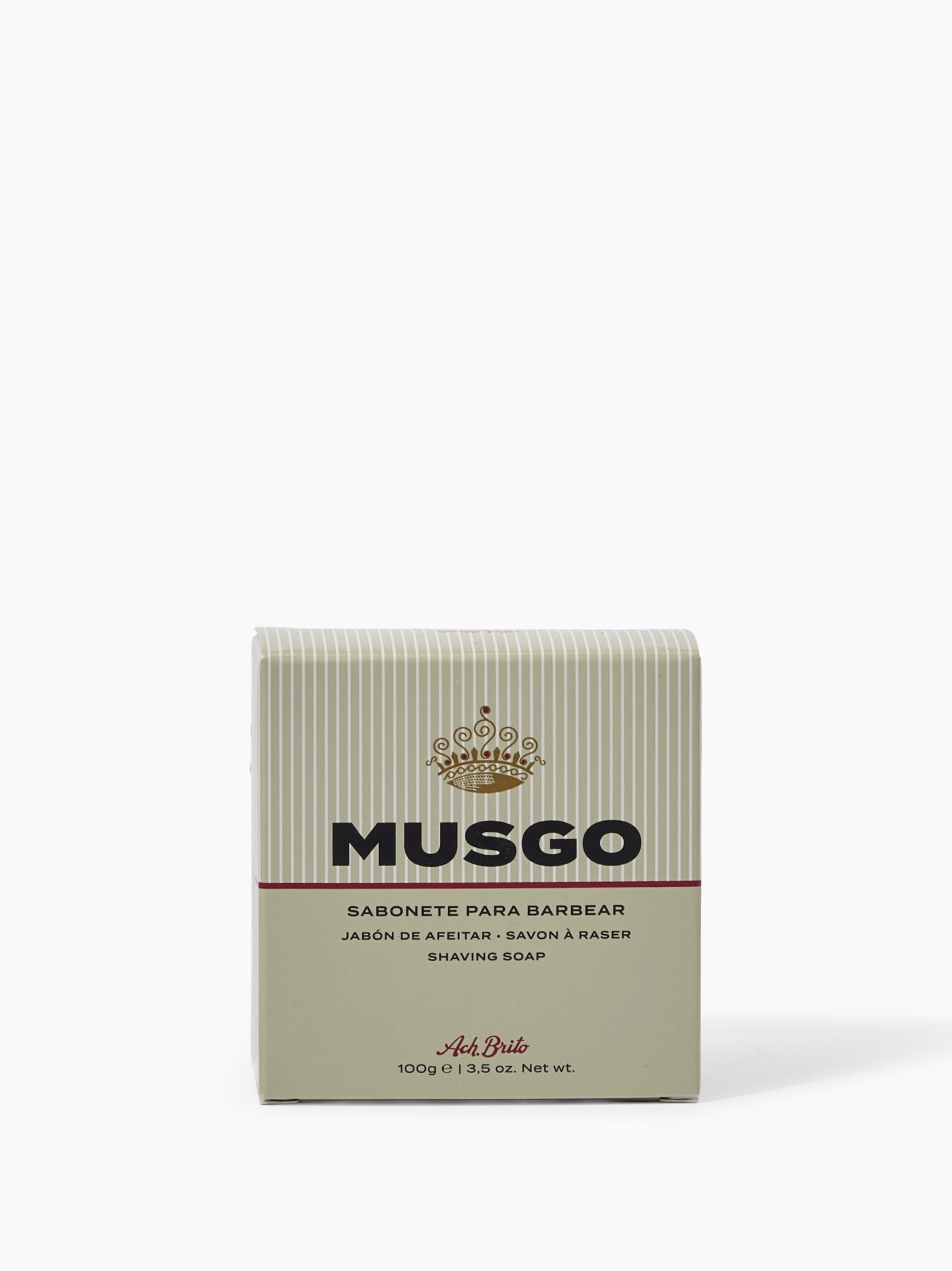MUSGO SHAVING SOAP 100g