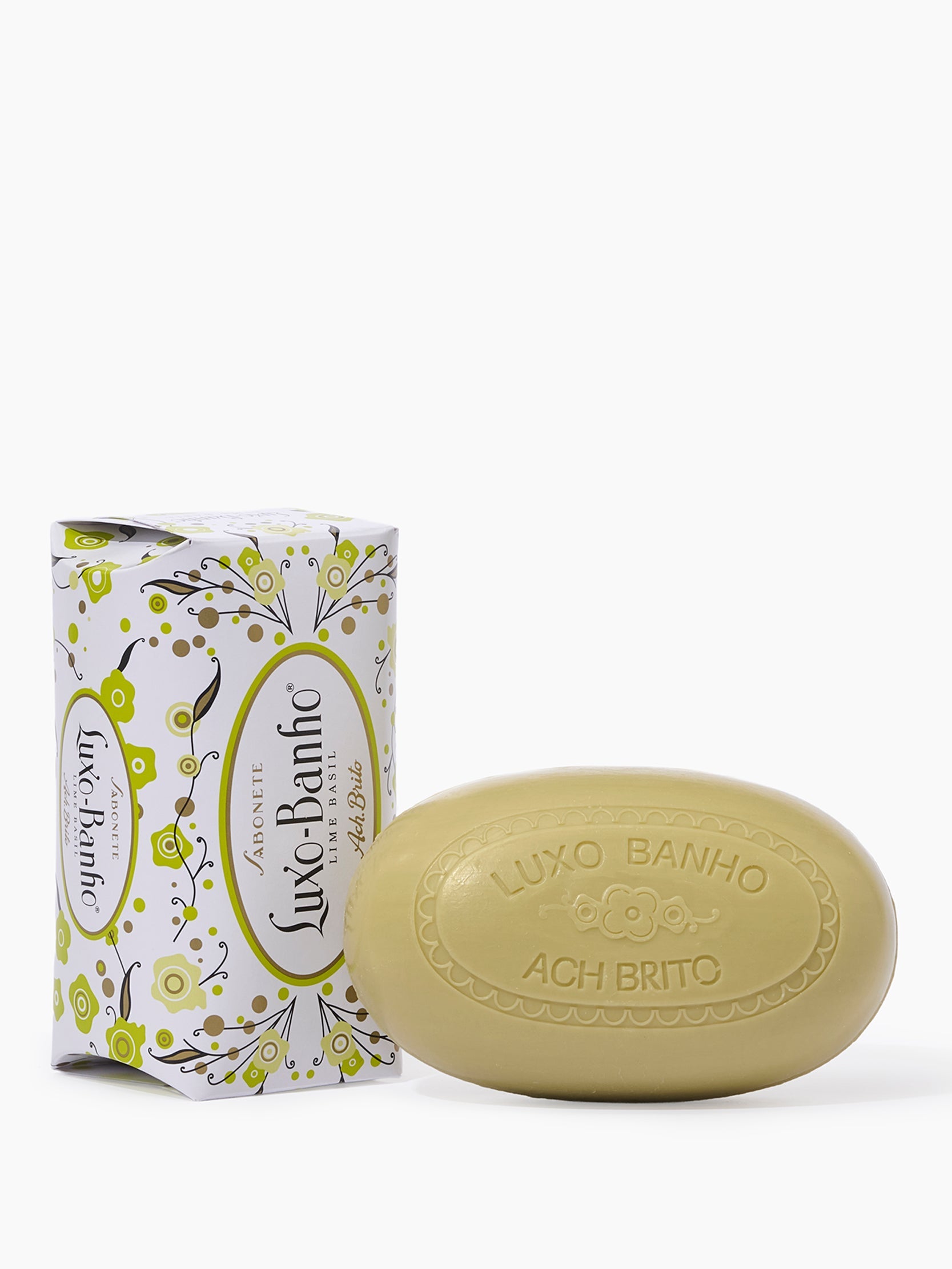 LUXO-BANHO LIME BASIL SOAP 350g