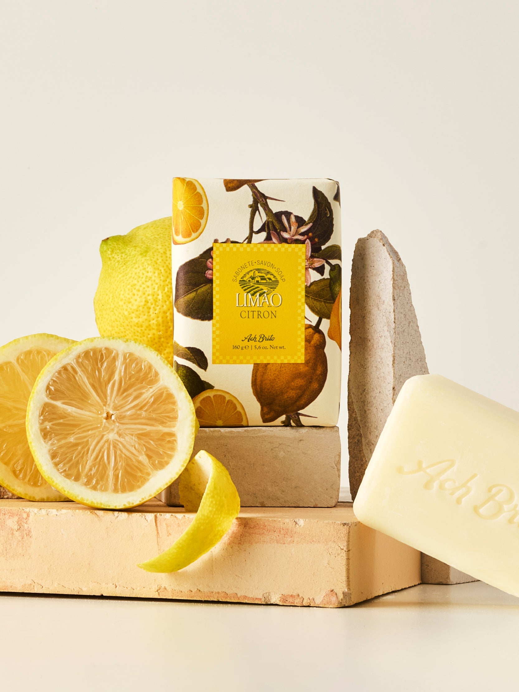 FRUTOS E LEGUMES LEMON SOAP 160g