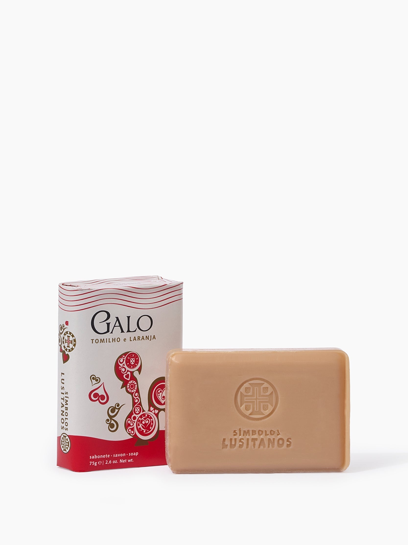 SÍMBOLOS LUSITANOS GALO THYME AND ORANGE SOAP 75g