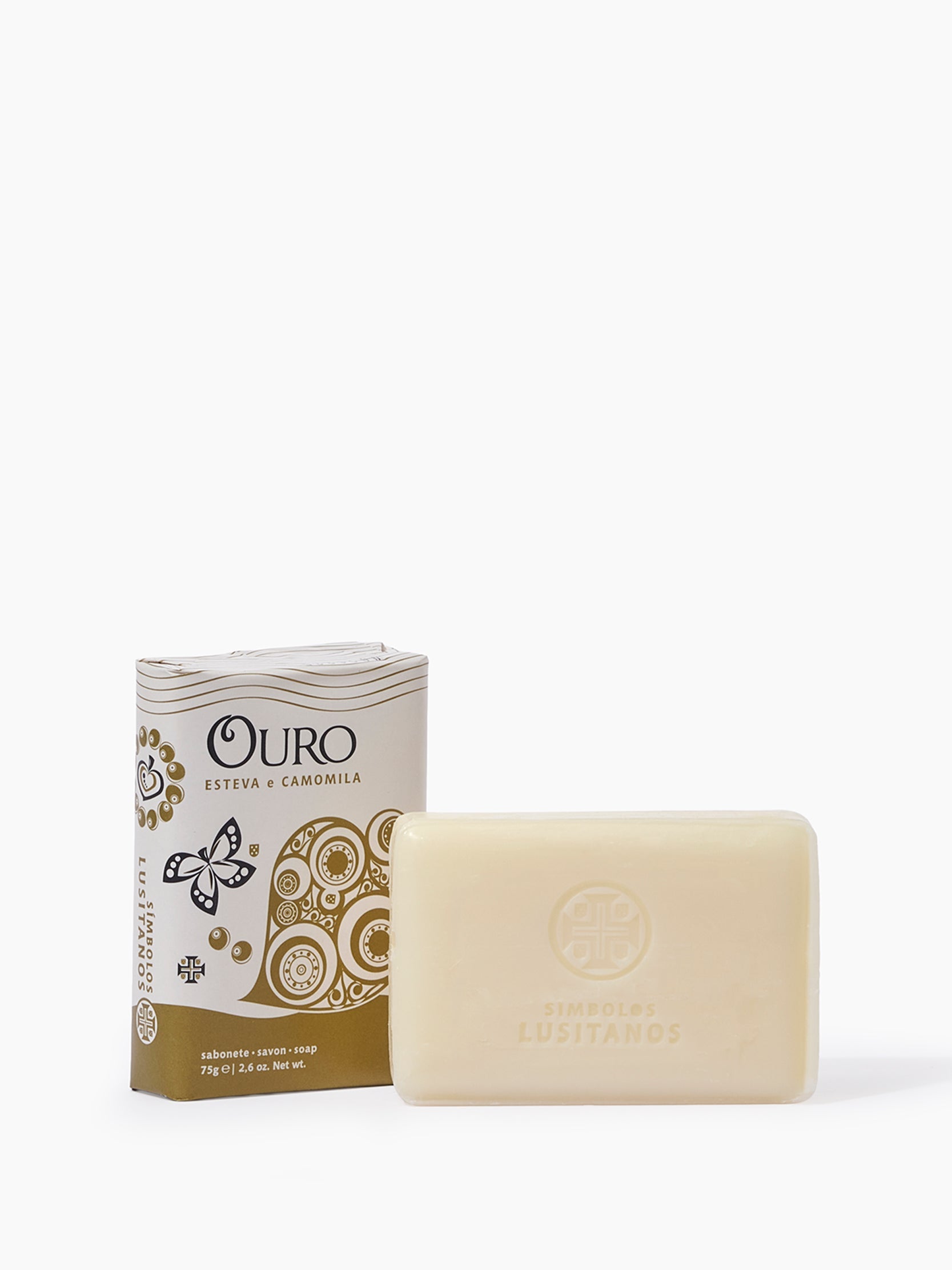 SÍMBOLOS LUSITANOS OURO ROSEWOOD AND CHAMOMILE 75 g